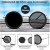 Adjustable Vision Glasses 1-9 Gears Rounded Polarized Glasses