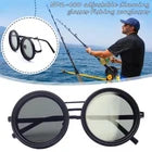 Adjustable Vision Glasses 1-9 Gears Rounded Polarized Glasses